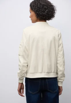 Zachte corduroy blouson