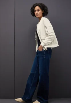 Zachte corduroy blouson
