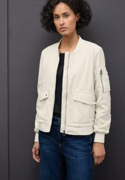Zachte corduroy blouson