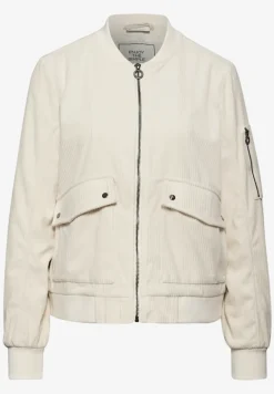 Zachte corduroy blouson