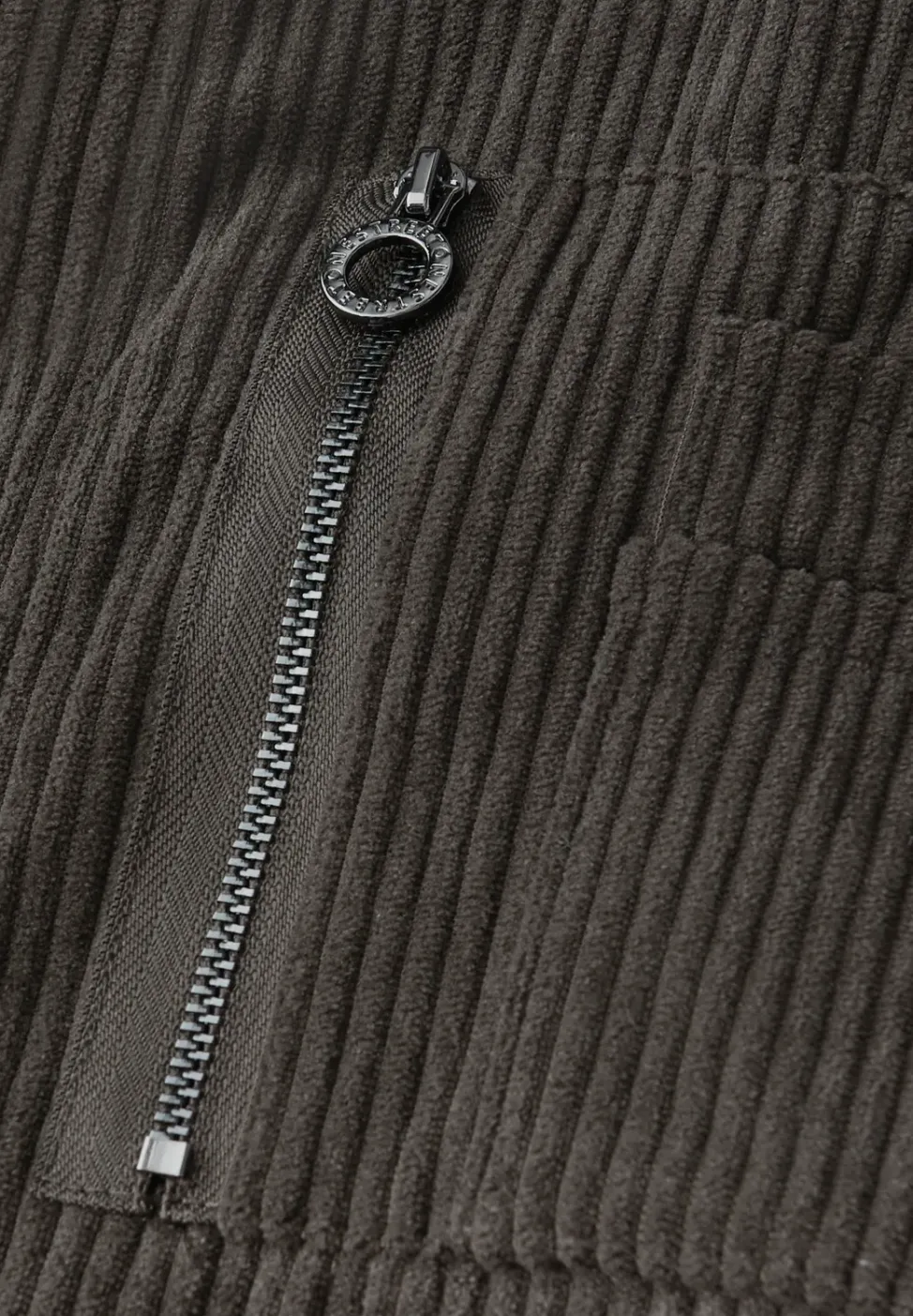 Zachte corduroy blouson