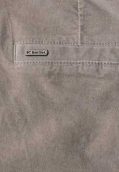 Zachte fluwelen chino