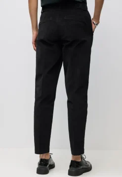 Zachte fluwelen chino