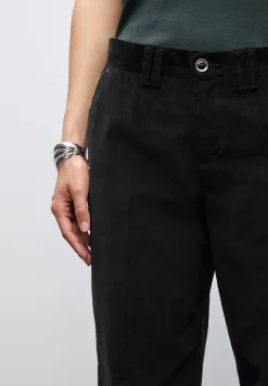 Zachte fluwelen chino