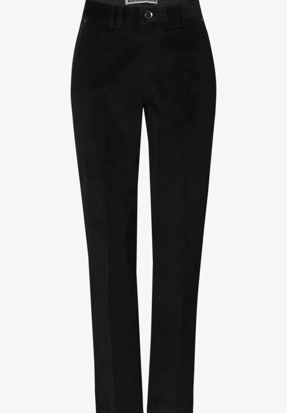 Zachte fluwelen chino
