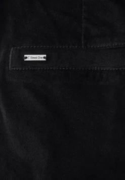 Zachte fluwelen chino