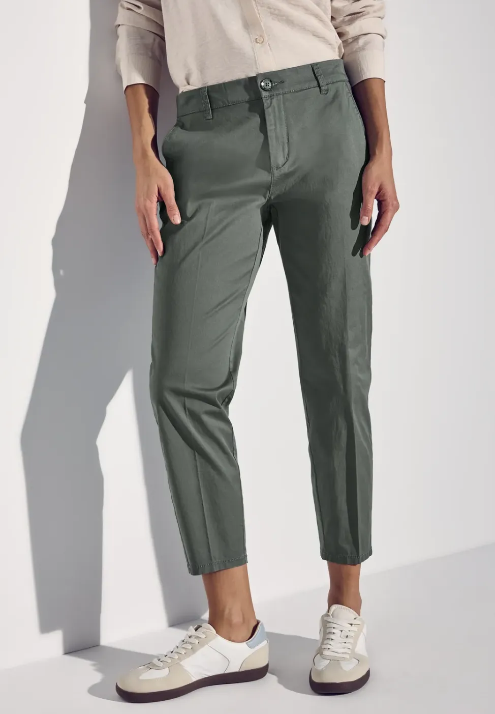 Zachte keperstof chino