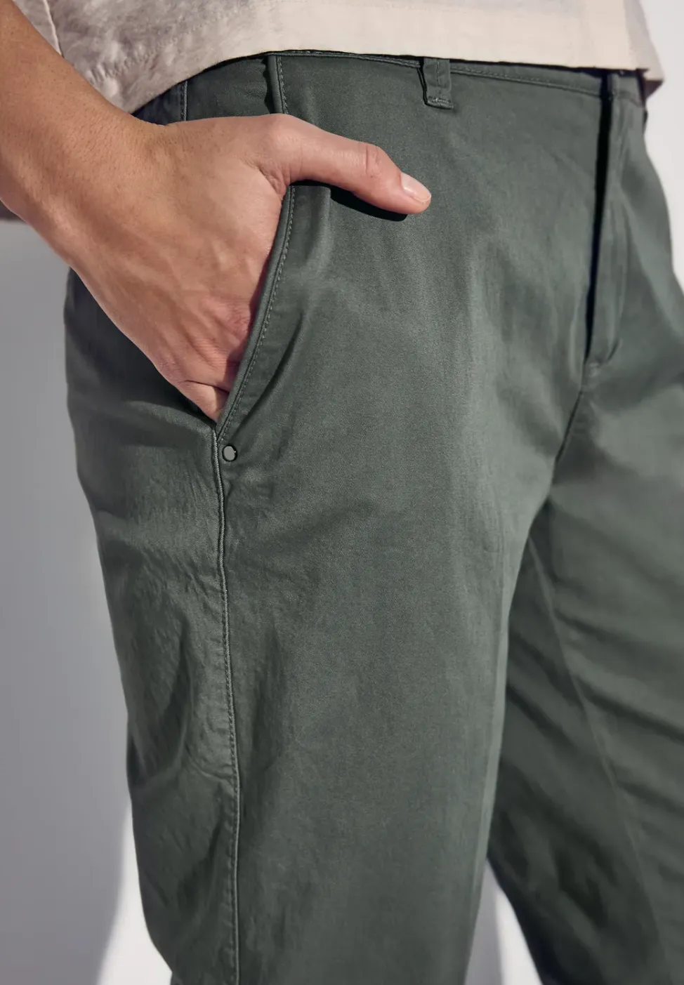 Zachte keperstof chino