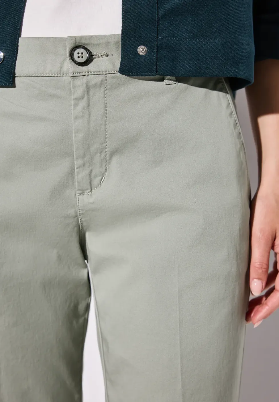 Zachte keperstof chino
