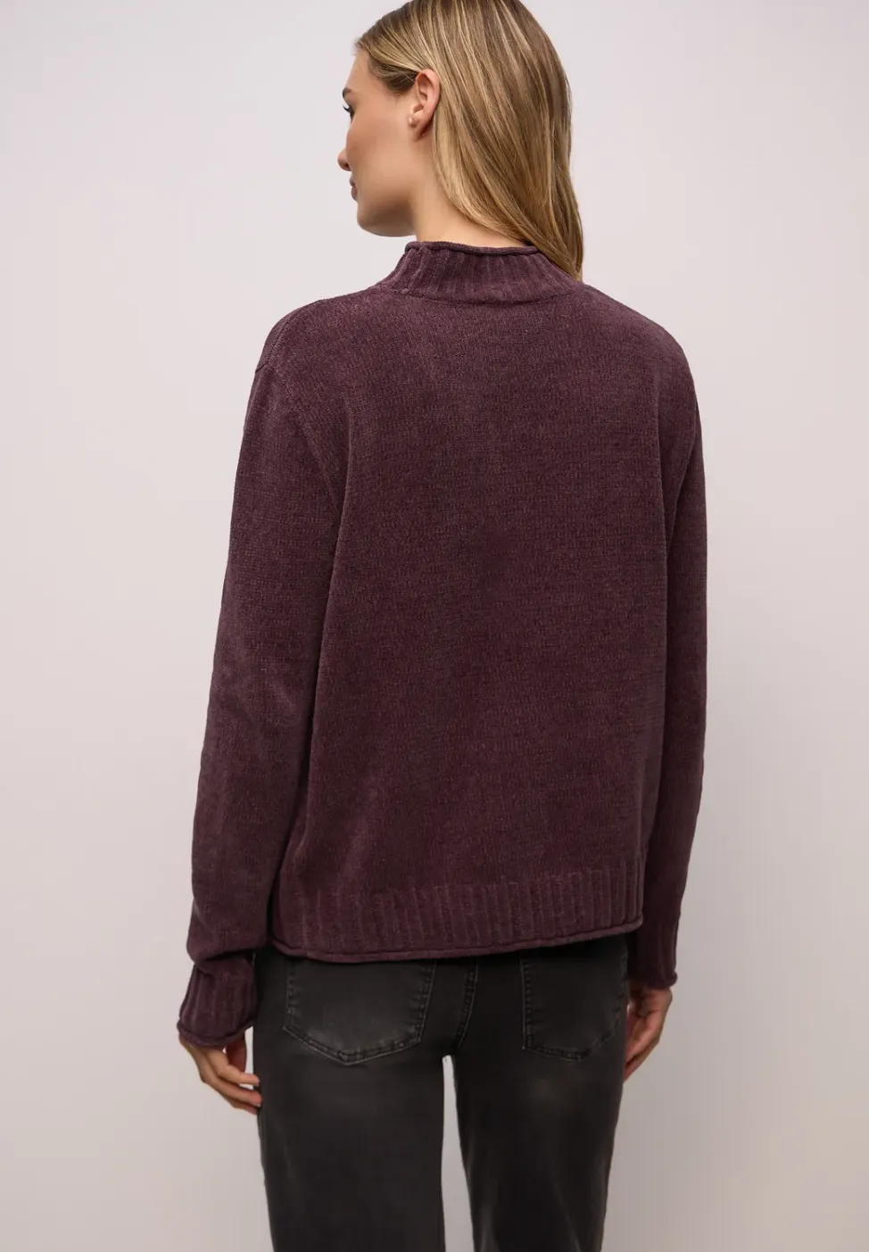Zachte chenille trui