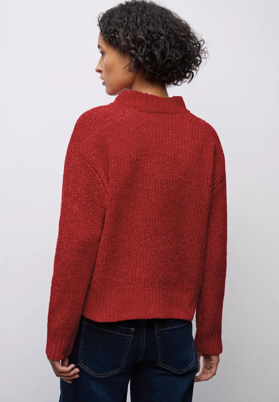 Zachte chenille trui