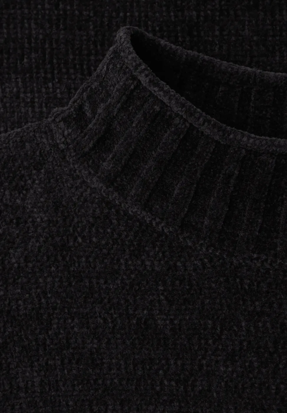 Zachte chenille trui
