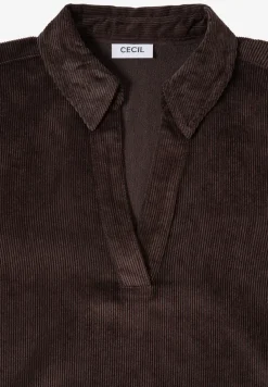 Zachte corduroy blouse
