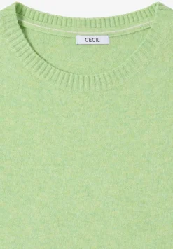 Zachte trui in effen kleur