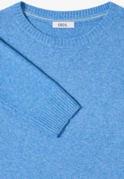 Zachte trui in effen kleur