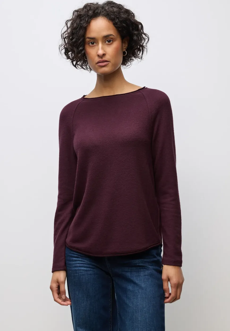 Zacht gemêleerd shirt