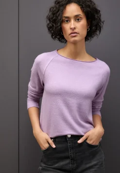 Zacht gemêleerd shirt