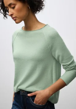 Zacht gemêleerd shirt