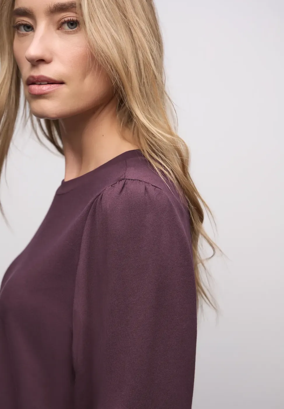 Zacht Shirt met geribde details