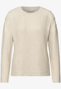 Zacht shirt met knopen