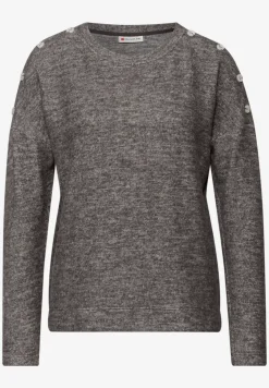 Zacht shirt met knopen