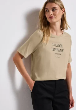 Zacht shirt met tekst