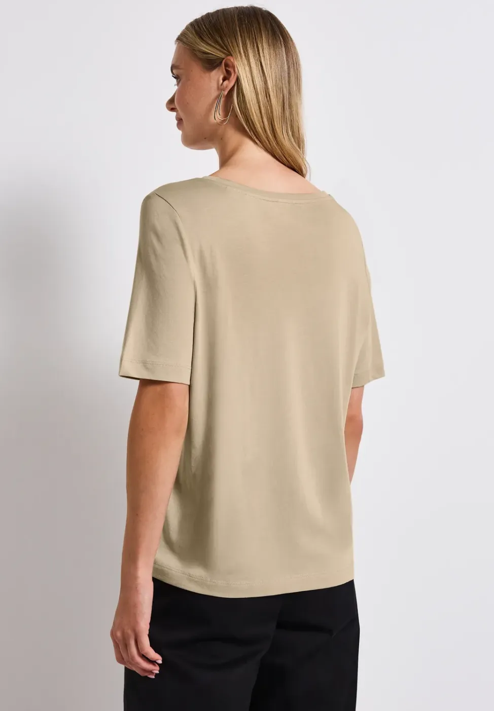 Zacht shirt met tekst