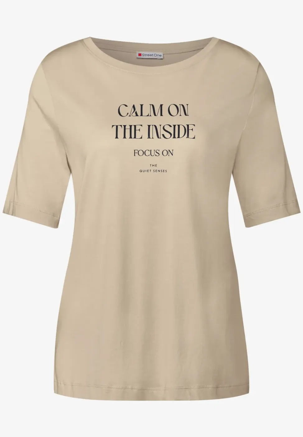 Zacht shirt met tekst