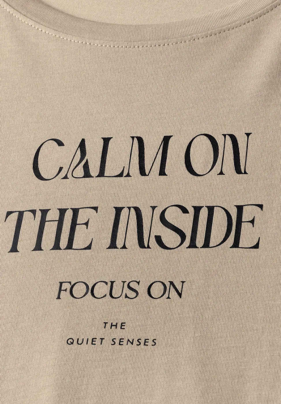 Zacht shirt met tekst