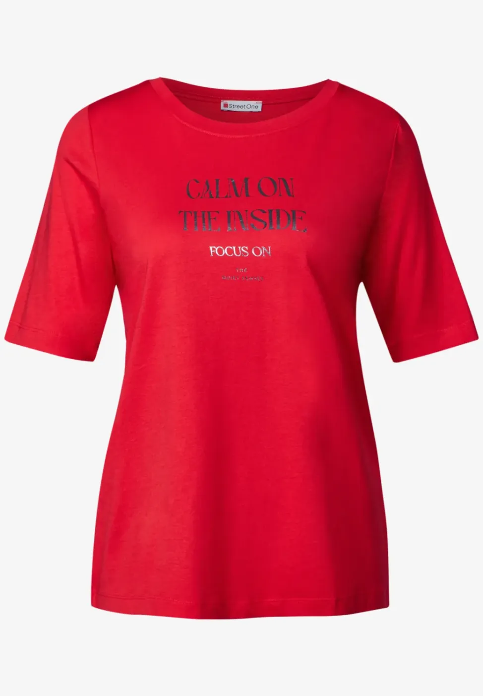 Zacht shirt met tekst