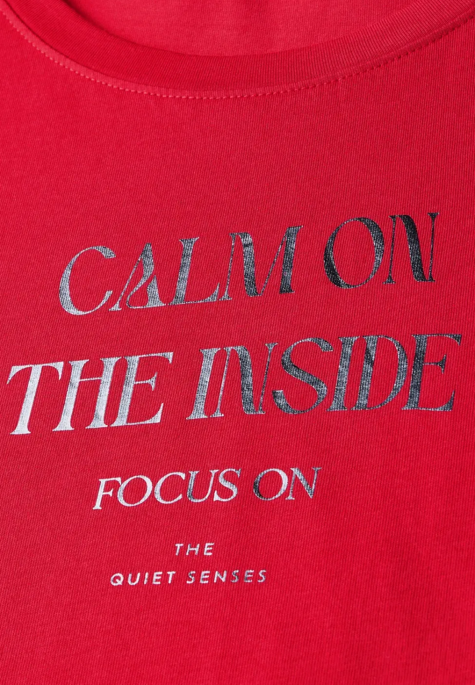 Zacht shirt met tekst