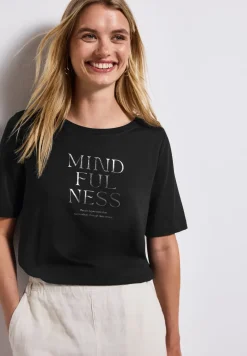 Zacht shirt met tekst