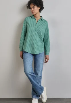 Zakelijke lange blouse