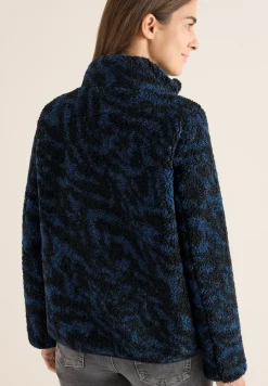 Zebra jacquard fleecejack