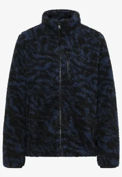 Zebra jacquard fleecejack
