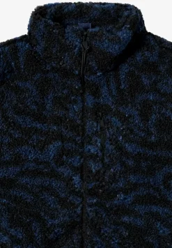 Zebra jacquard fleecejack