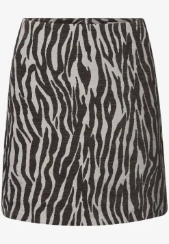 Zebra jacquard rok