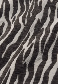 Zebra jacquard rok