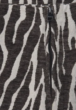 Zebra jacquard rok