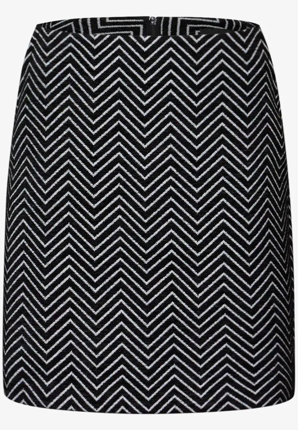 Zigzag jacquard rok