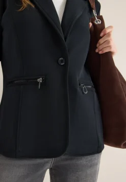 Zijden blazer
