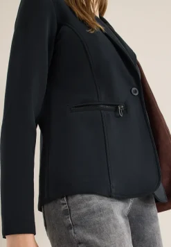 Zijden blazer