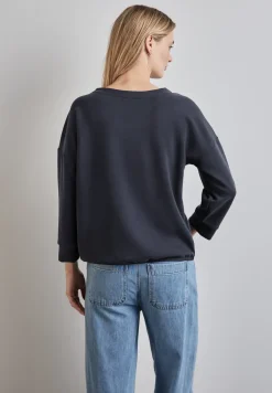 Zijden look overhemd