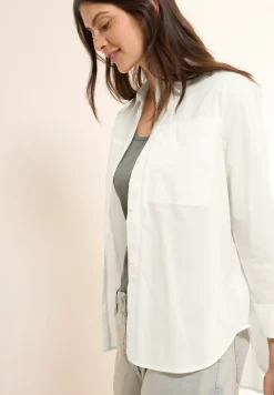 Zomerse overhemdblouse